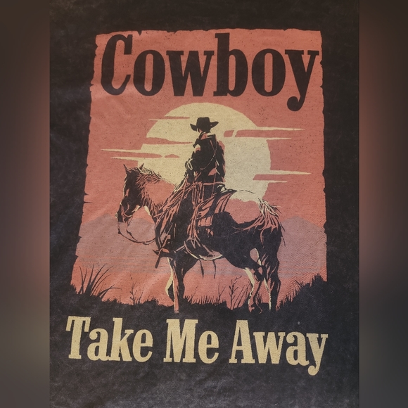 Western tshirt dress - Picture 1 of 3